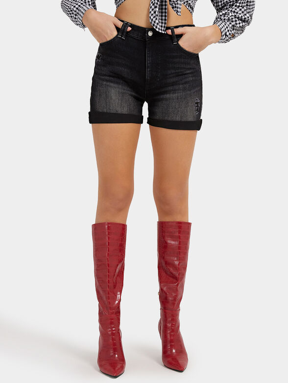 DOLORES denim shorts - 1