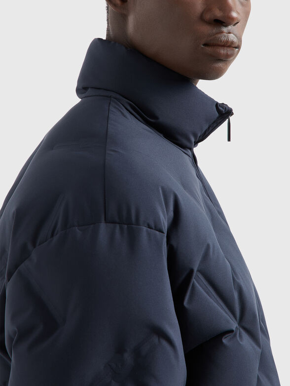High-neck puffer jacket - 4