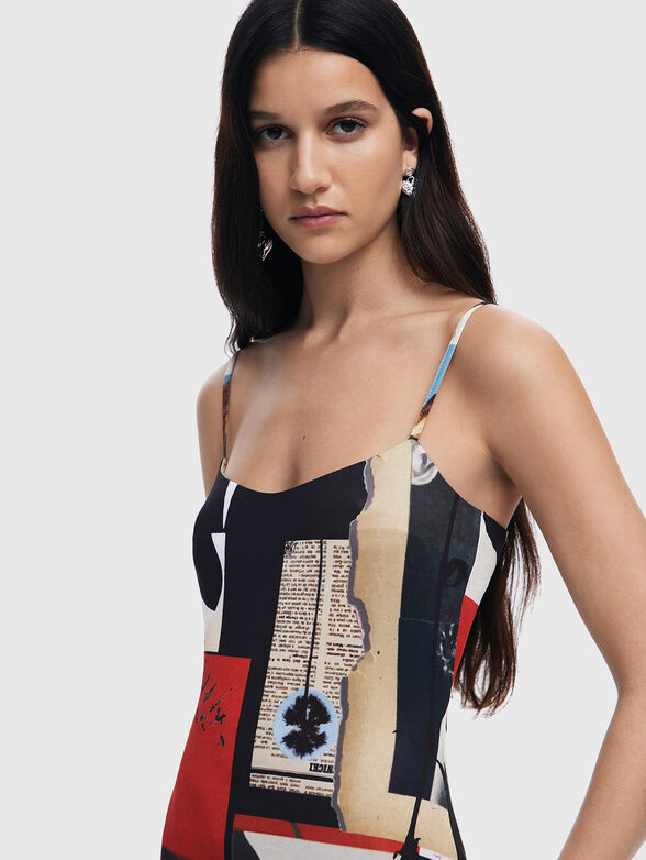 MR. CHRISTIAN LACROIX dress with print  - 4