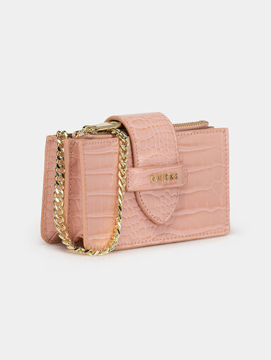 Cardholder with crocodile texture - 4