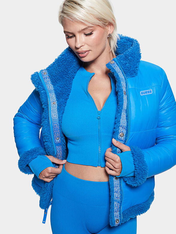 CHARIS black reversible padded jacket - 1