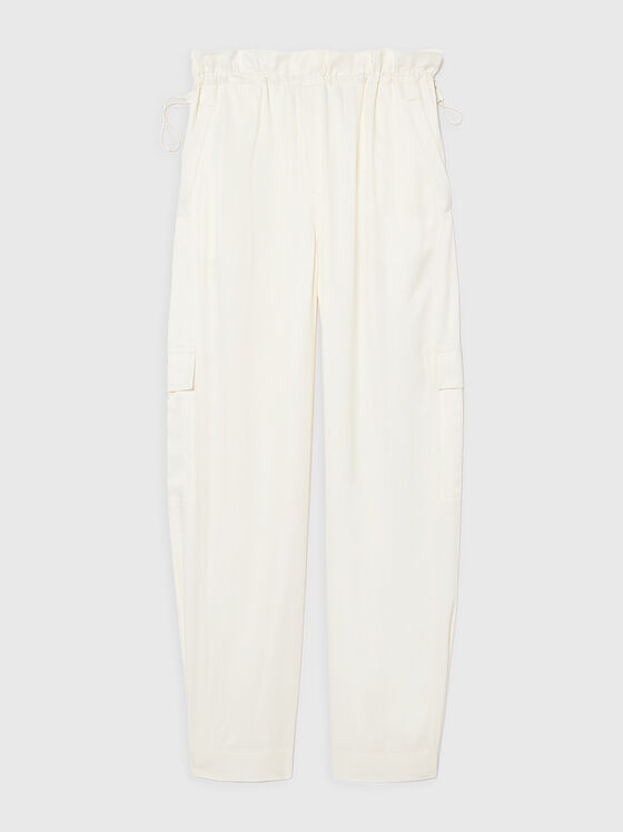 Cargo trousers in green - 1