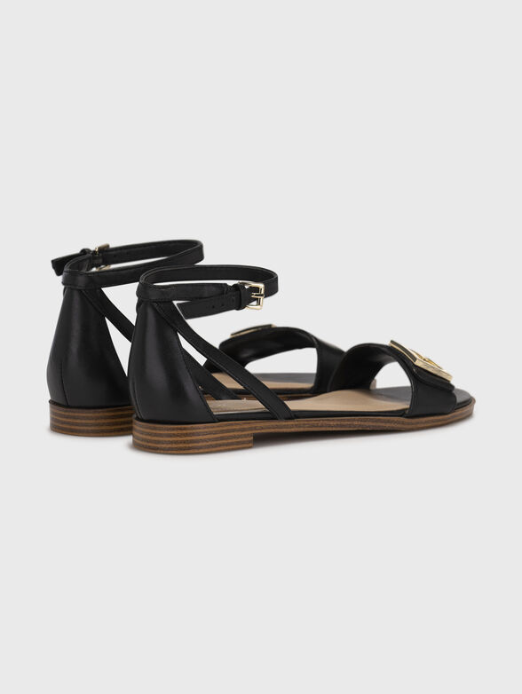 RASHIDA black sandals - 3