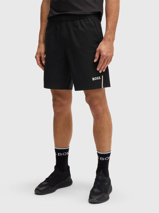 Shorts with logo detail - 1
