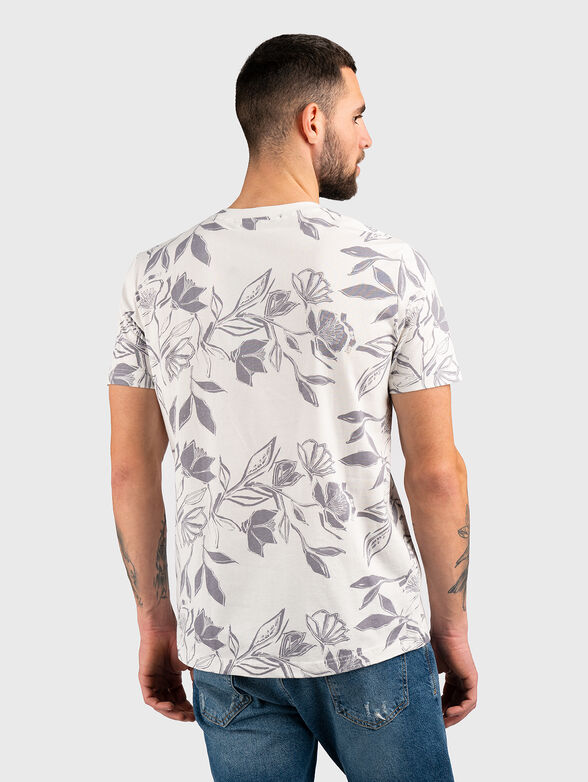 T-shirt with floral print - 3