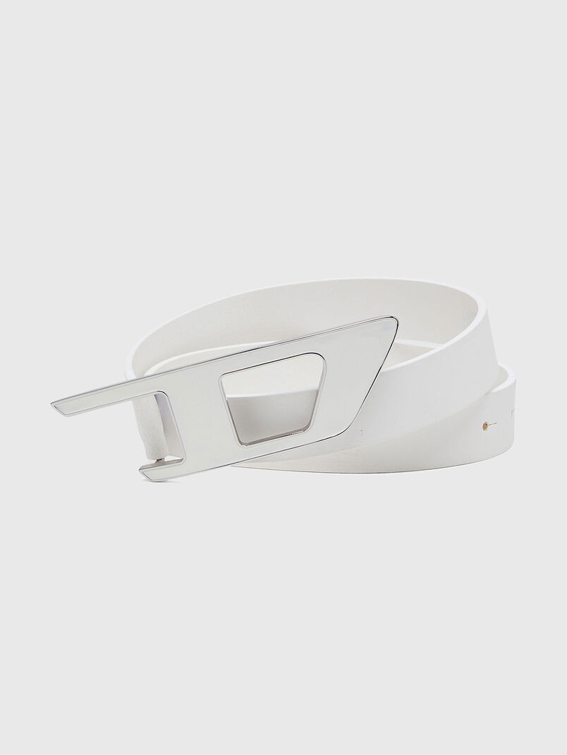 B-DLOGO II black leather belt - 3
