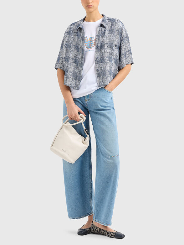 White T-shirt with logo - 2