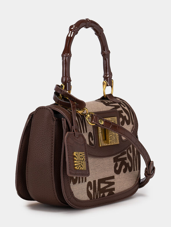 BEMLEN crossbody bag with logo motifs - 6