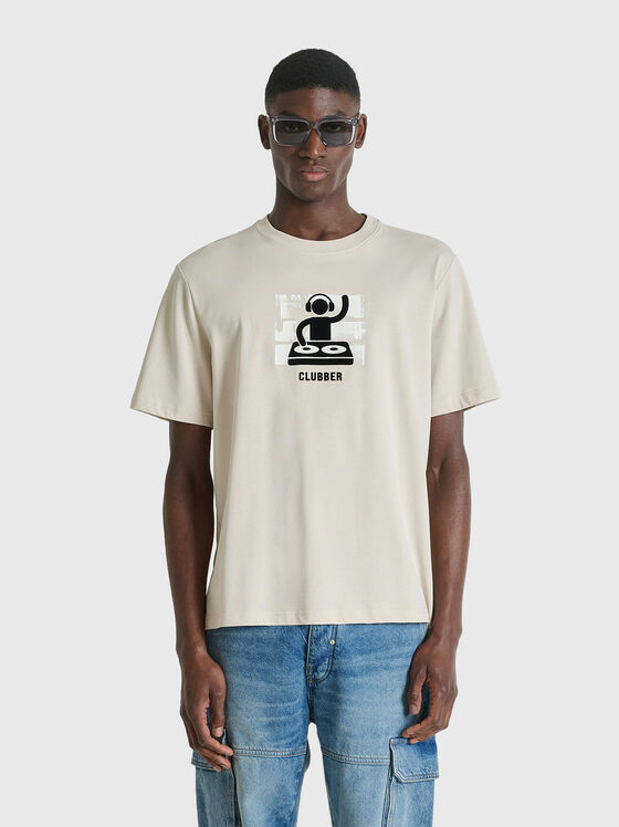 Тениска с акцентен гръб - 1