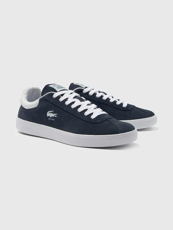 BASESHOT black suede sneakers - 2