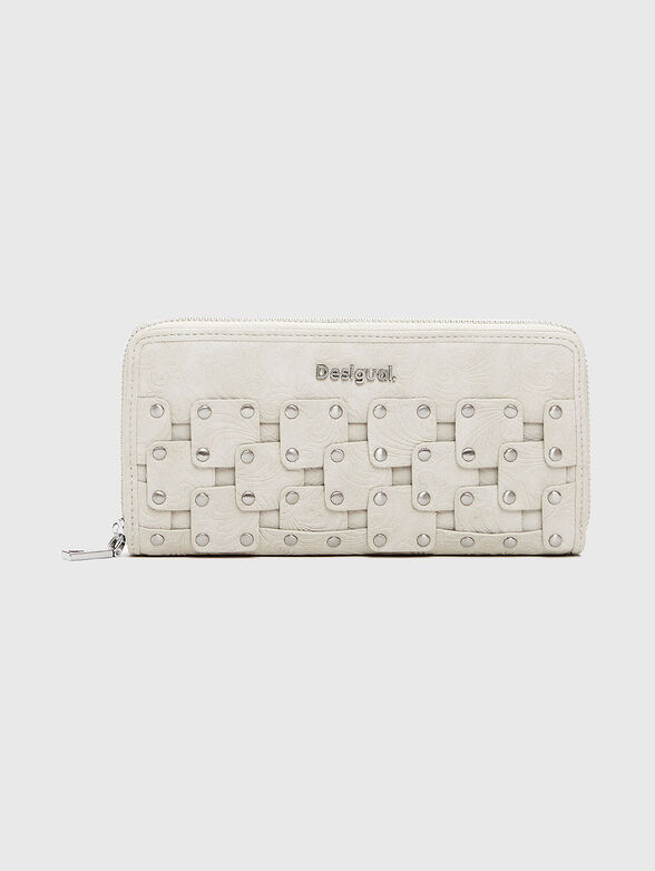 Large coin purse with studs - 1