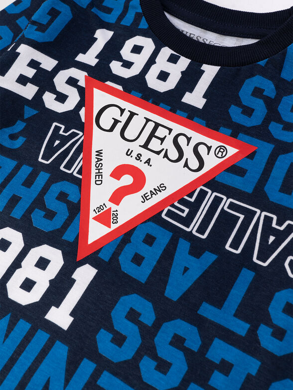 Blouse with contrasting sleeves - 3