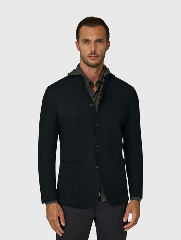 Wool blend jacket - 1