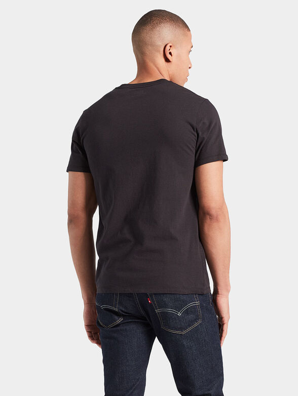 HOUSEMARK™ black cotton T-shirt - 2