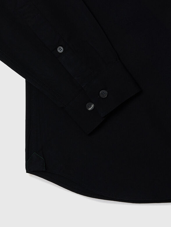 Shirt in black color with logo detail - 2