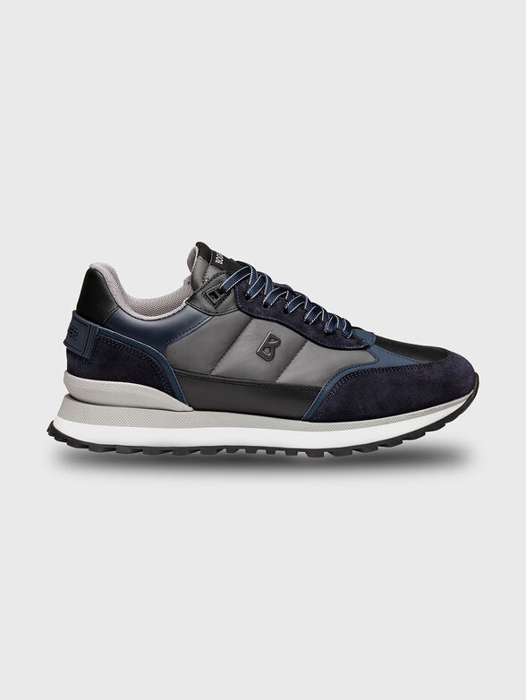 NEWPORT 10 textile and suede sneakers - 1