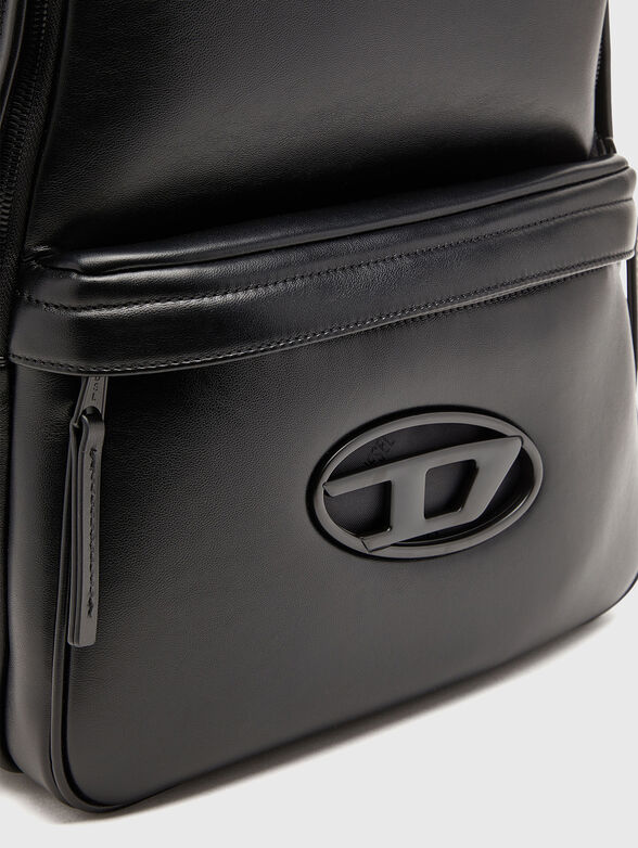 HOLI-D faux leather backpack with logo - 5