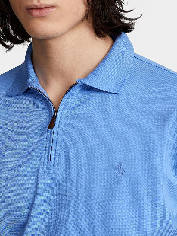 Polo shirt with zip - 3