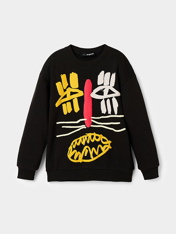 MAPUE sweatshirt with art print - 1