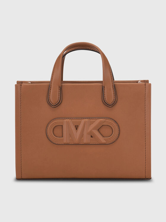 GIGI leather bag with logo - 1