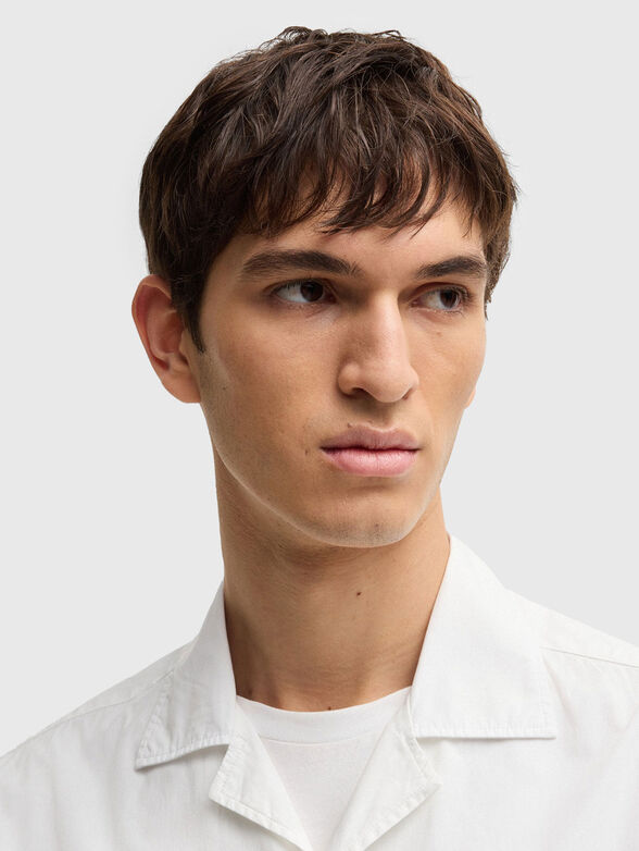 Short sleeved cotton shirt - 4