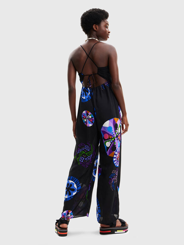 Jumpsuit with bare back - 2
