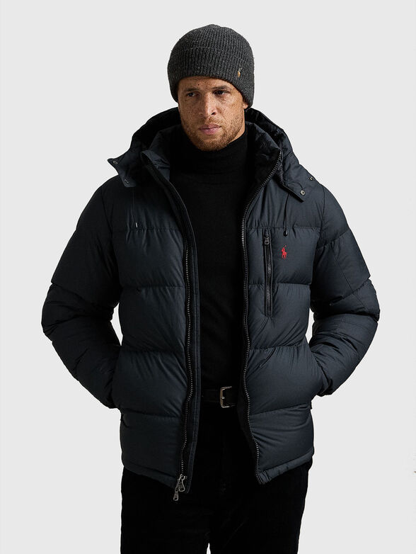 Padded jacket with hood - 1