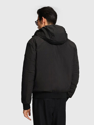 Hooded jacket with zip - 3