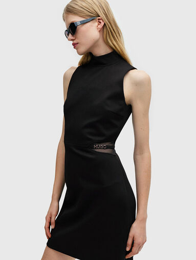 KIRINE black mini dress - 4