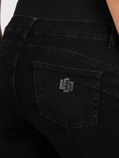 Black jeans with low waist - 3