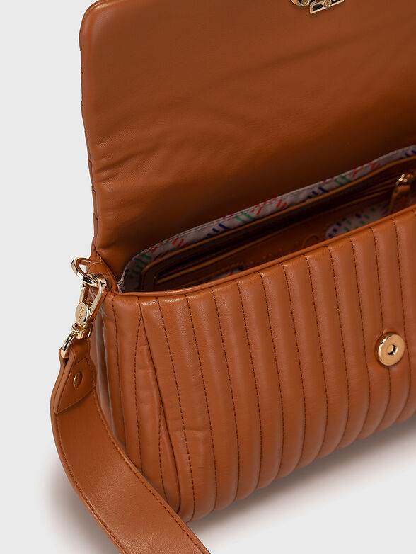 Black crossbody bag with a detachable purse - 4