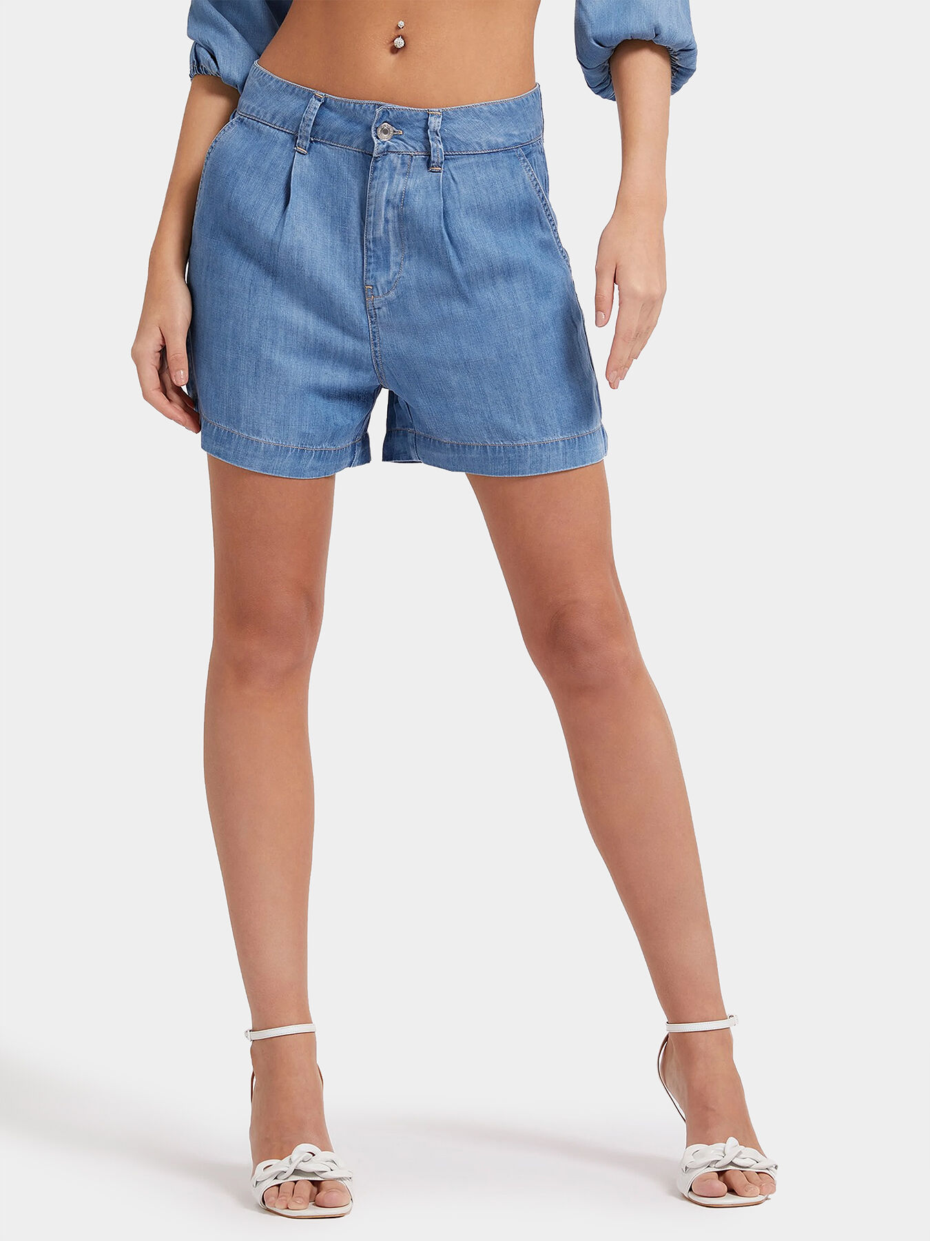 NENITA denim shorts brand GUESS 
