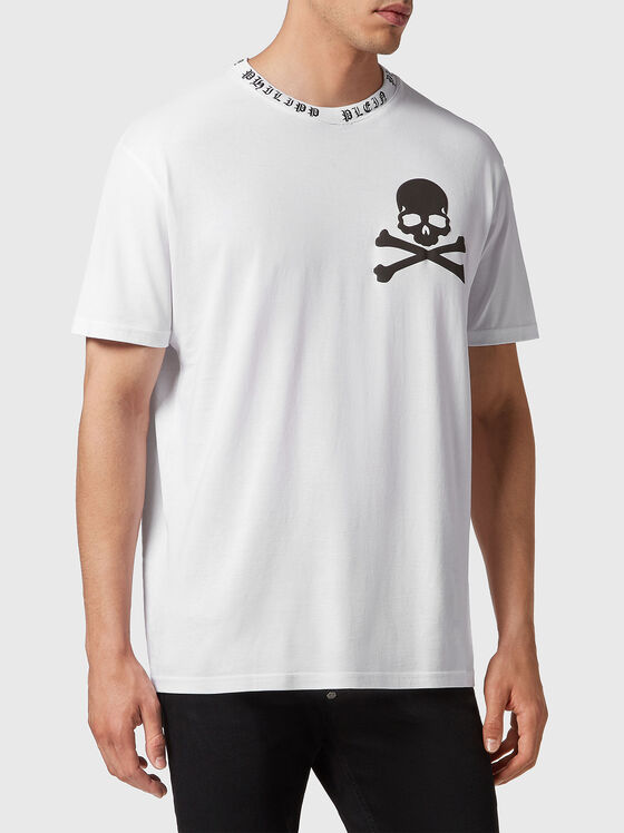 SKULL & BONES T-shirt in black  - 1
