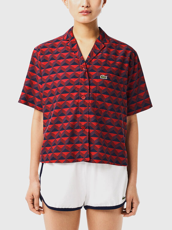 Short sleeve shirt with print - 1