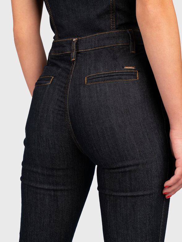 Flare jeans with high waist - 3