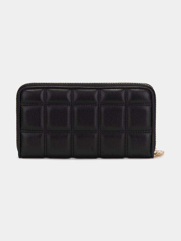 ALYSSA black quilted wallet - 2