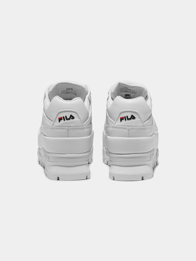 TRAILBLAZER Wedge platform sneakers in black color - 4