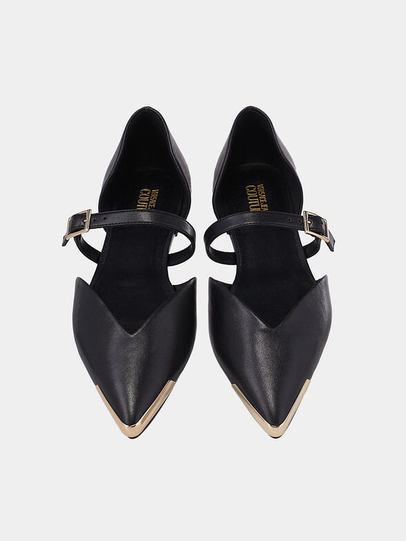 AUDREY Flat leather shoes - 6