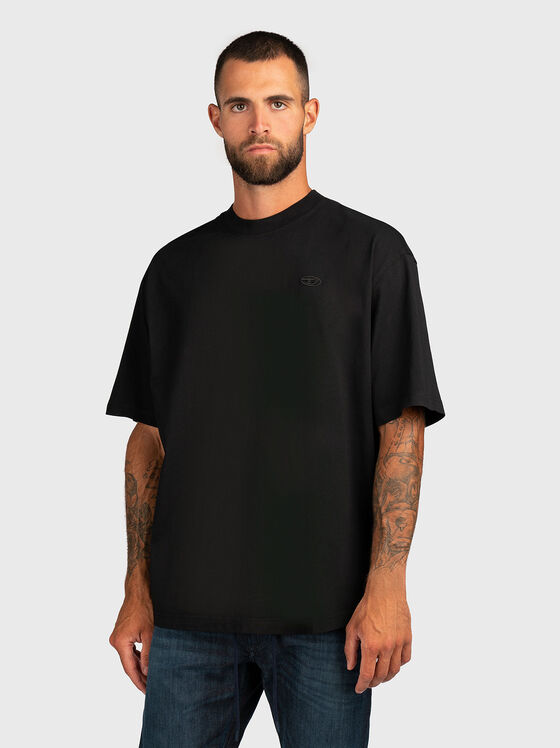 T-BOGGY-T1 cotton T-shirt with accent back - 1
