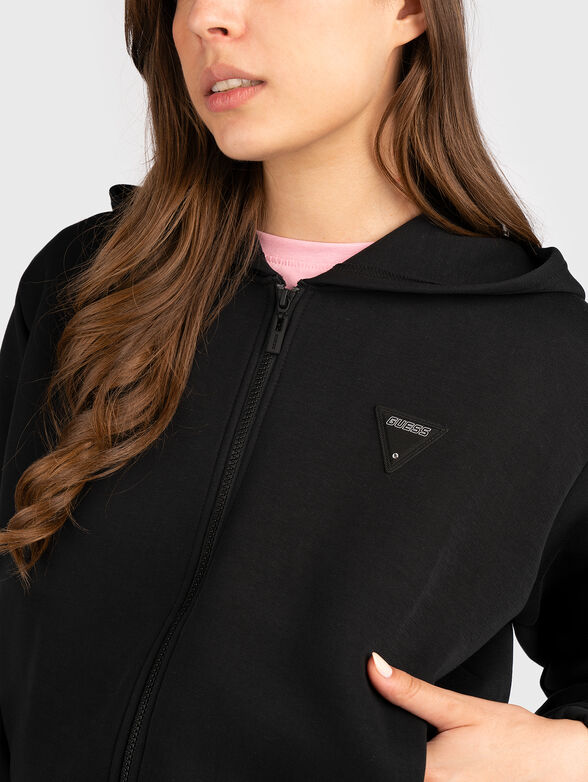 KIARA black sweatshirt - 4