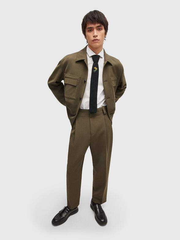 HARLY wool blend trousers - 4