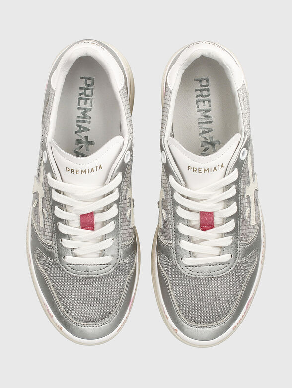 MICOL silver sneakers - 6