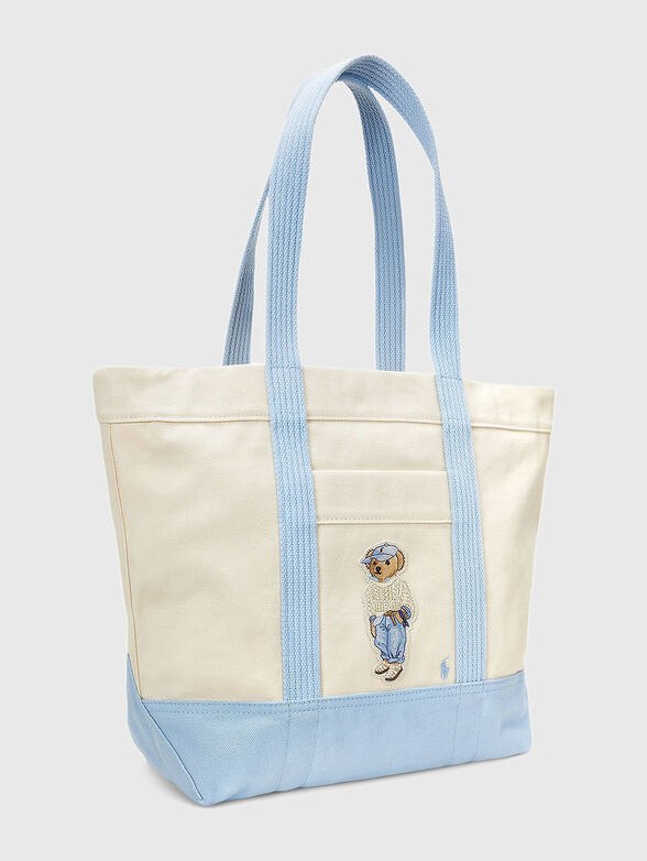 Polo Bear canvas tote bag - 4