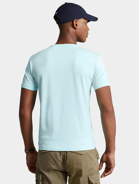 T-shirt with contrasting logo embroidery - 3