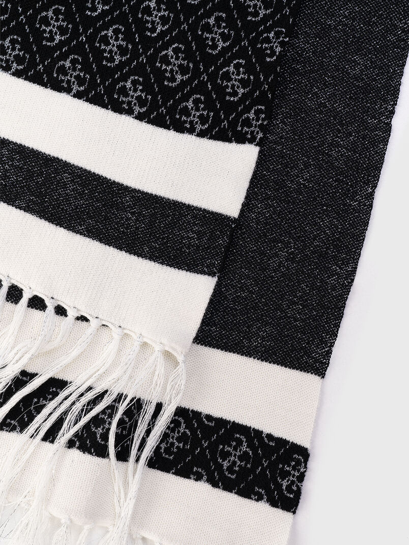 VALERIE viscose blend scarf  - 3