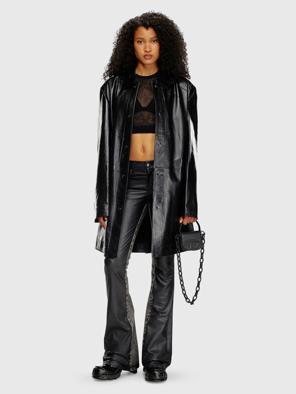M-AROSTICA top in black - 2