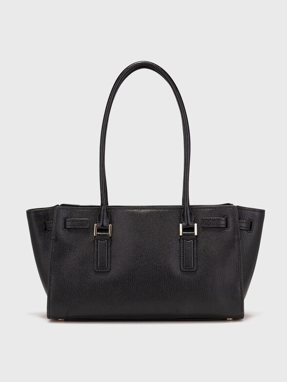 Leather bag with gold details - 2