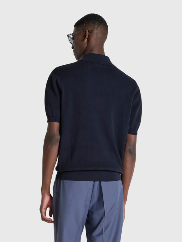 Knitted polo shirt - 2