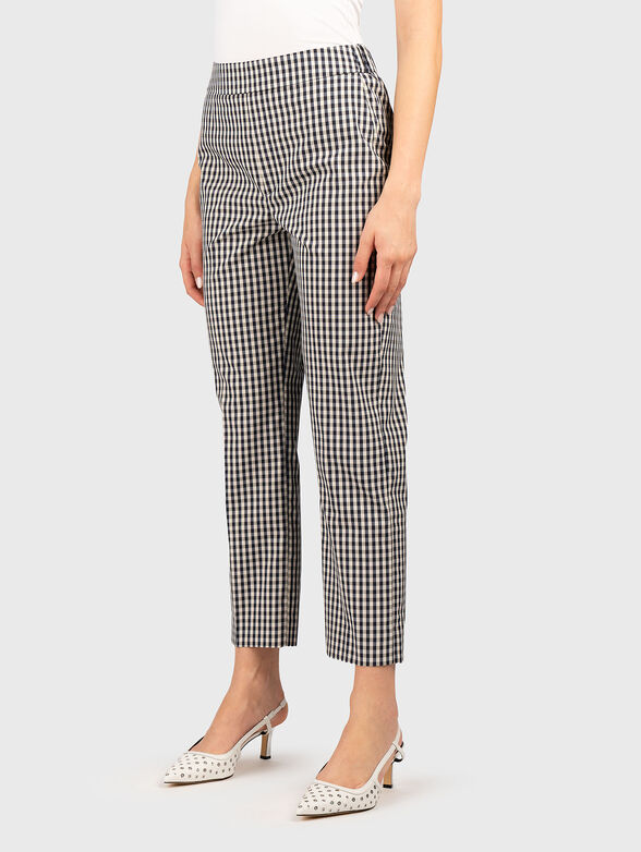 Straight trousers with high waist - 1