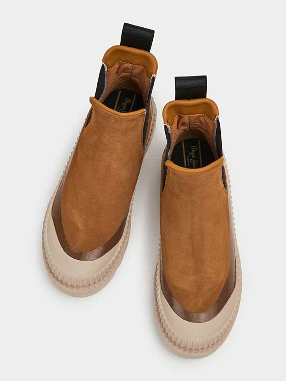 ASCOT YOUNG black slip-on boots - 6